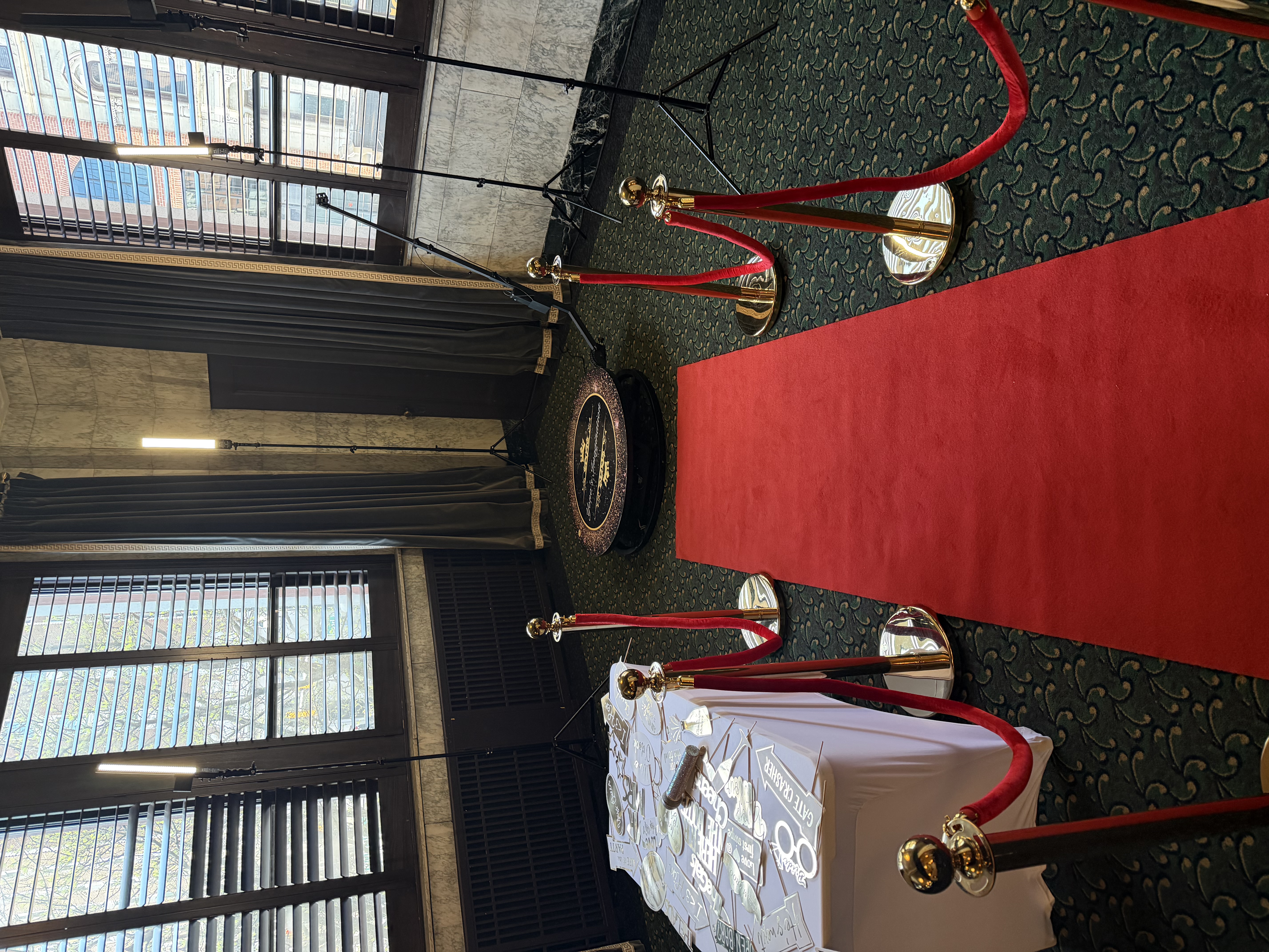 Yono's 360 Photobooth Elegant Venue Setup